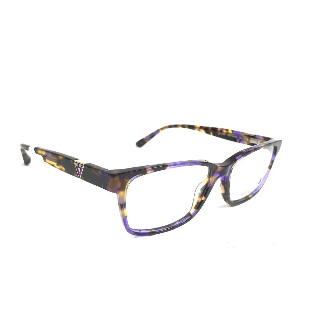 Guess Eyeglasses Frames GU2848 083 Purple Brown Yellow Tortoise 54-15-140
